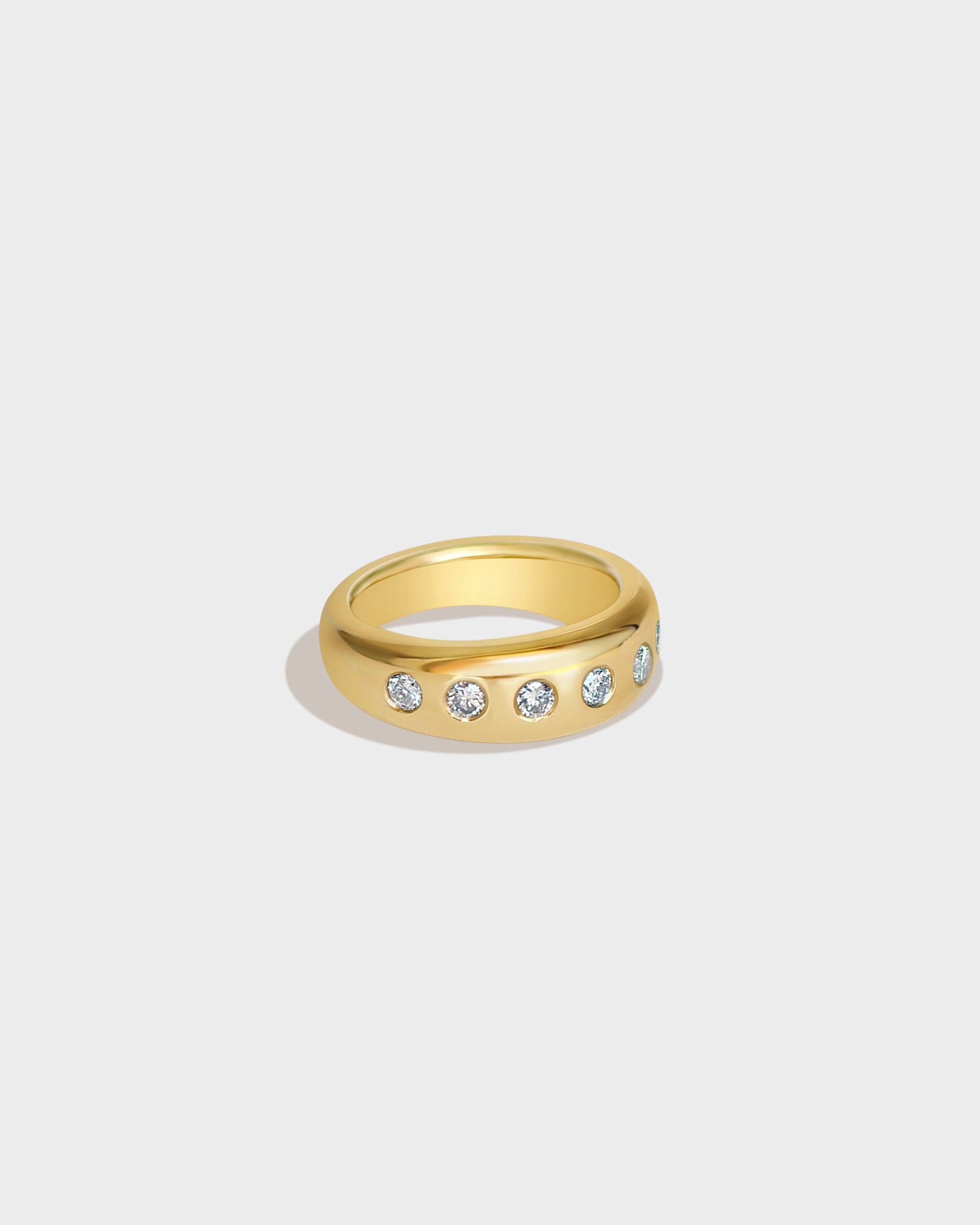 Diamond Pinky Ring